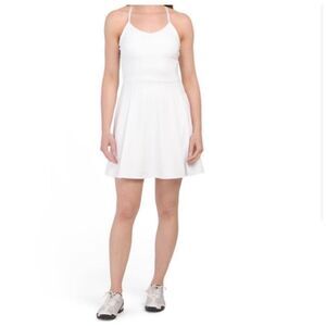 Tommy Bahama  white racer back Tennis Golf Racquet &
Paddle Dress Size Small